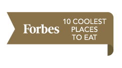 Forbes 10 coolest places to eat banner