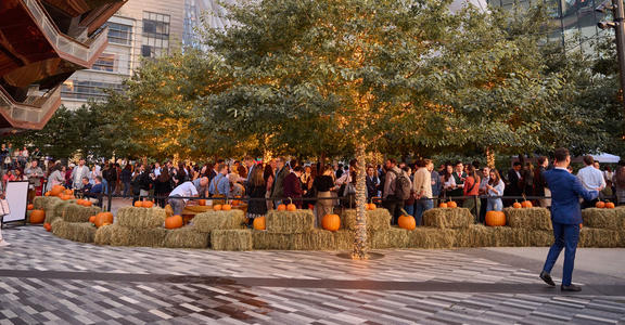 Image of employee event Harvest Fest in the Public Square and Gardens