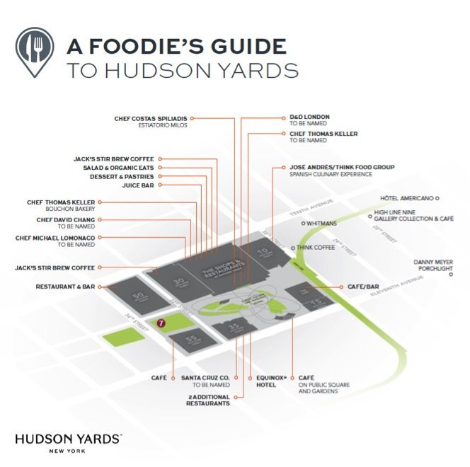 A Foodies Guide to Hudson Yards