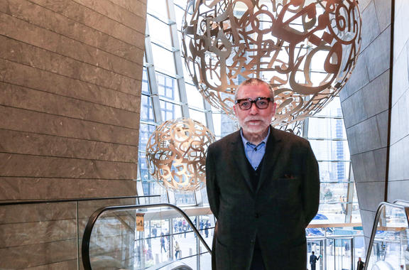 Jaume Plensa at 30 Hudson Yards