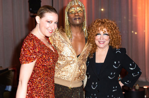 Bette Midler with Billy Porter