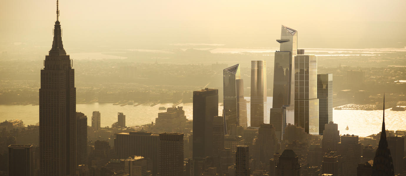Overall Hudson Yards from the East