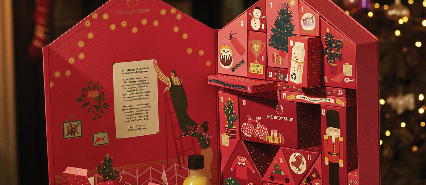 Body Shop Advent Calendar Campaign