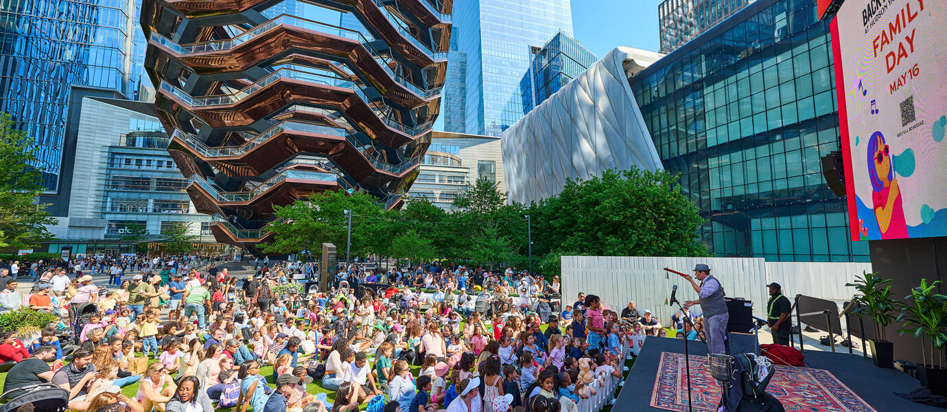 Family Day at Hudson Yards 