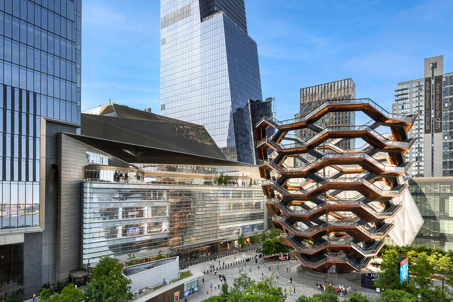 public square and gardens