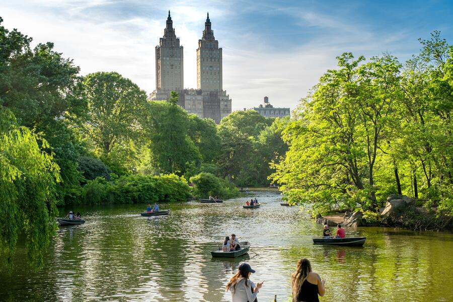 public square and gardens