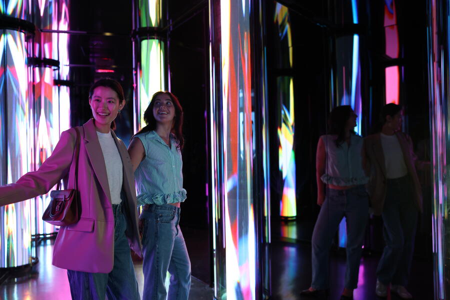 two guests in Prism