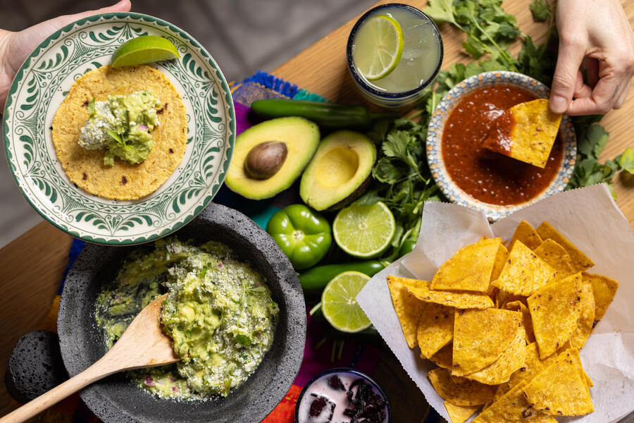 Guacamole and Chips