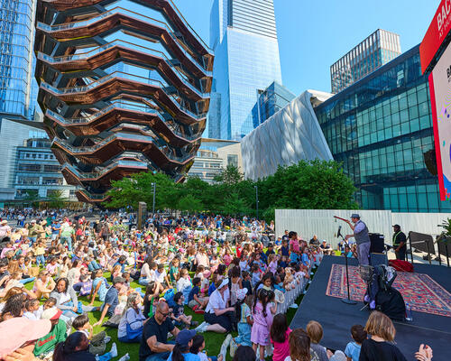 Family Day at Hudson Yards 