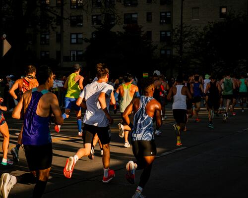 Marathon runners