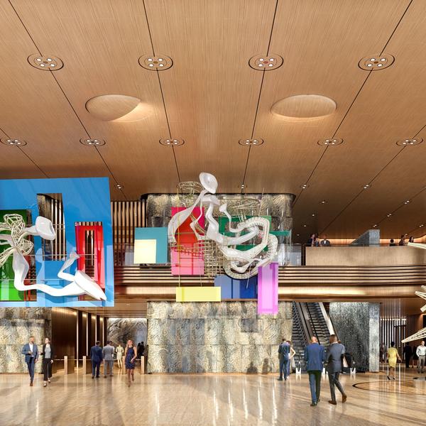 Image - 50 Hudson Yards Lobby Art