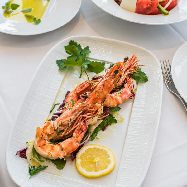 milos lobster dish