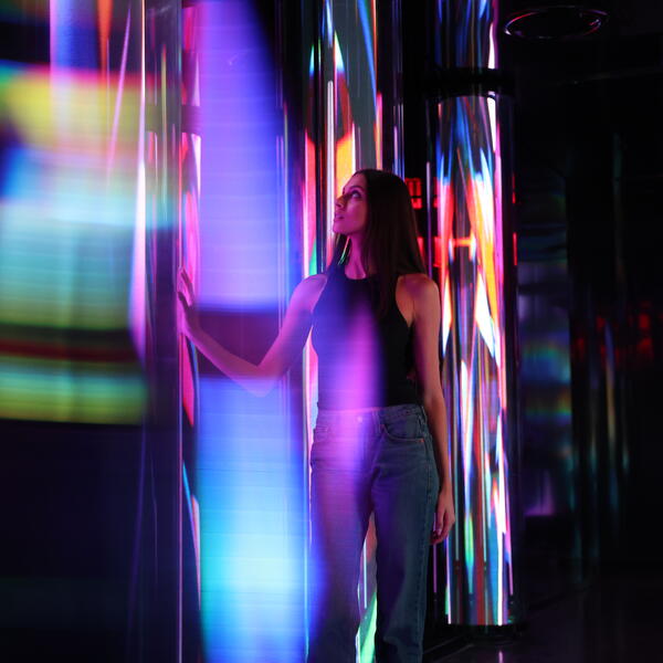 guest experiencing Prism