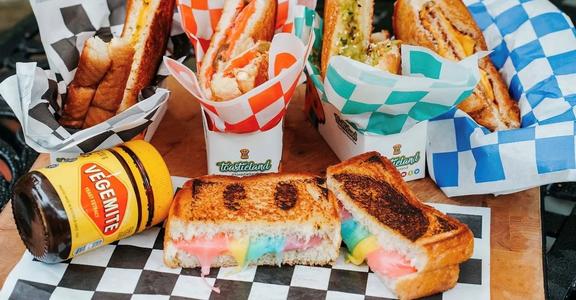 Toastieland at the Backyard at Hudson Yards