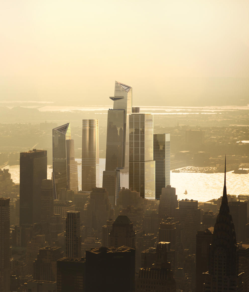 Image of Overall Hudson Yards from the East