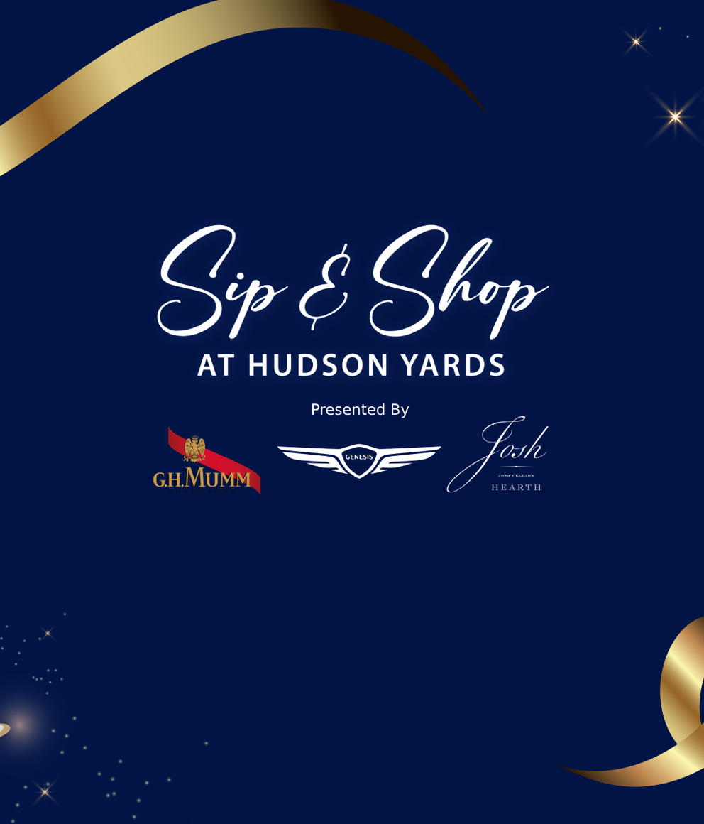Sip and Shop at Hudson Yards