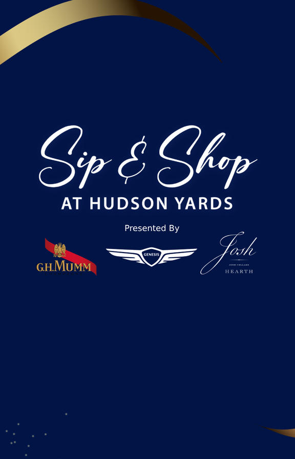 Sip and Shop at Hudson Yards