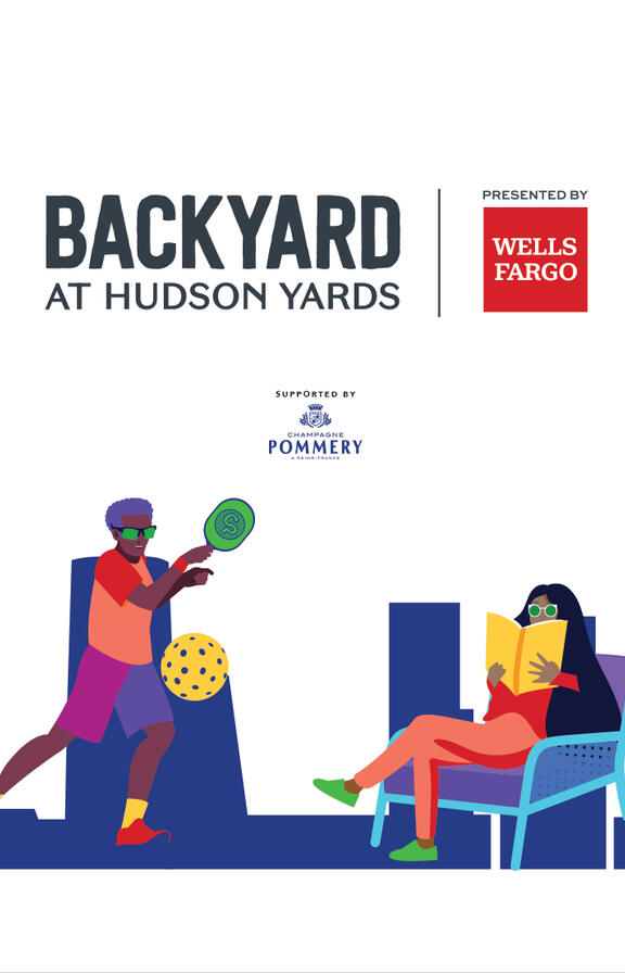 Backyard at Hudson Yards