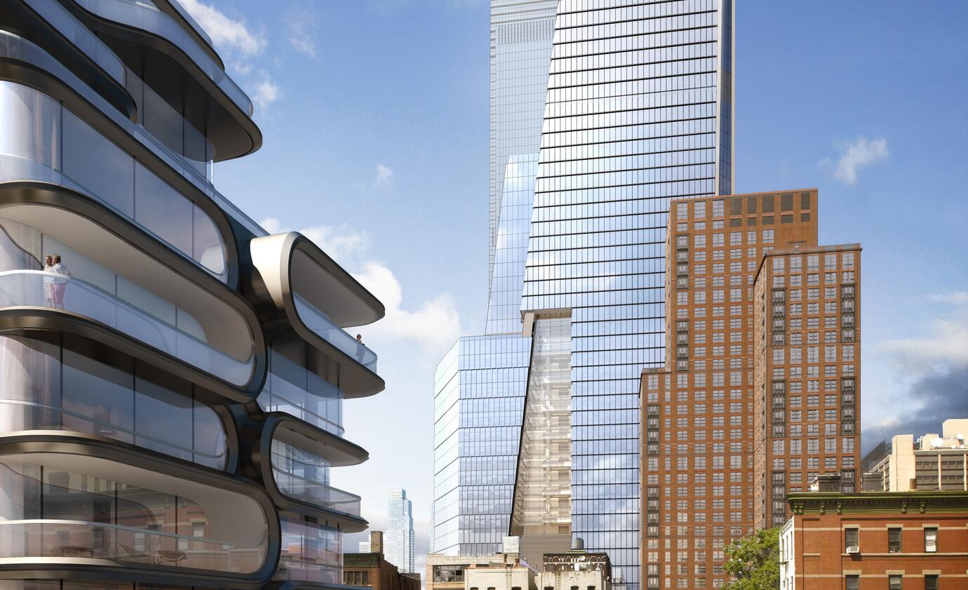 Hudson Yards, Viewed From The High Line
