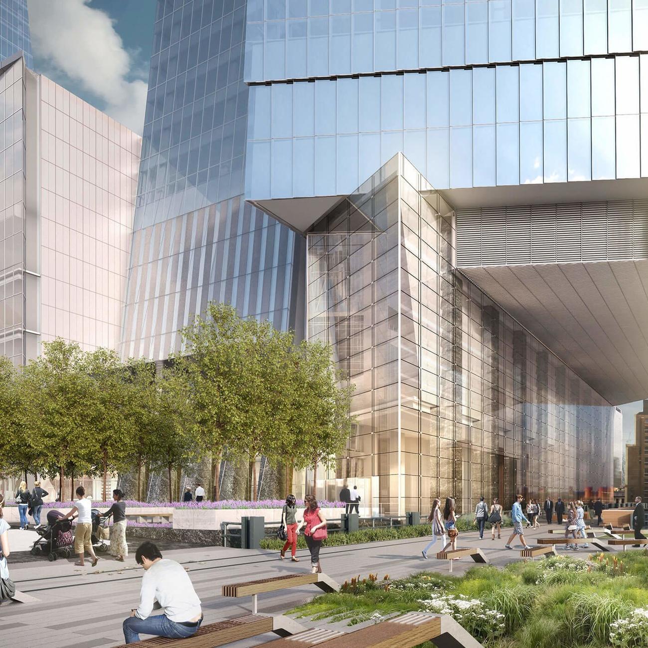 10 Hudson Yards High Line Entrance