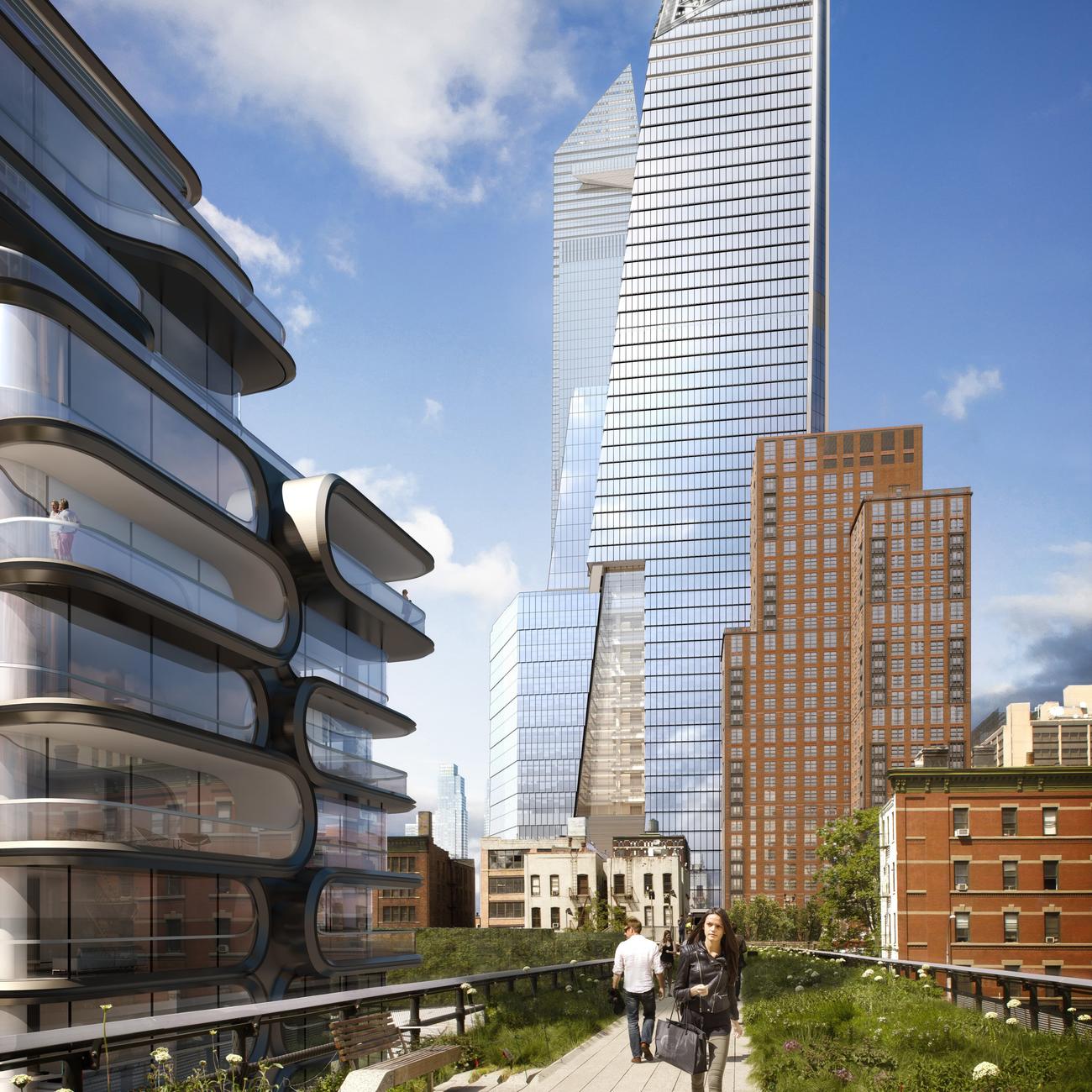 Hudson Yards, Viewed From The High Line