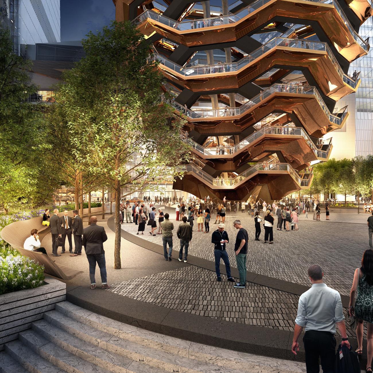 View of the Special Events Plaza - Courtesy of VisualHouse