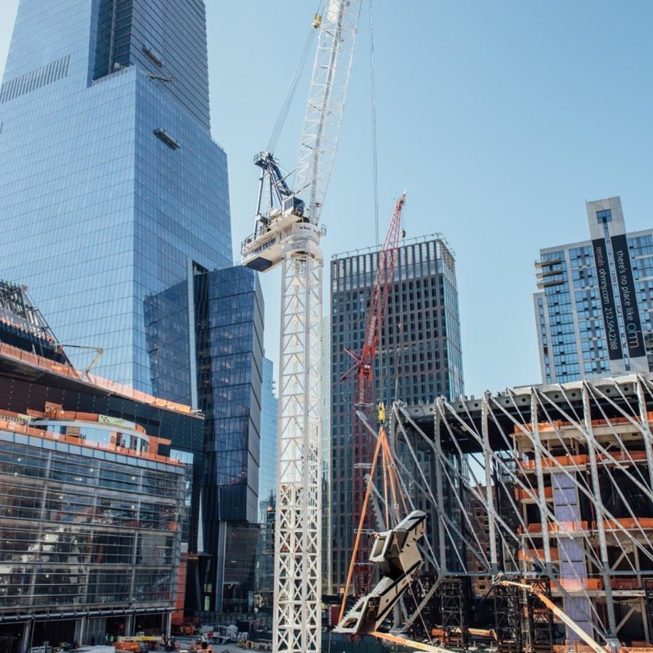 First Piece of Vessel with The Shed, Retail and 10 Hudson Yards - courtesy of Joe Woolhead for Related-Oxford