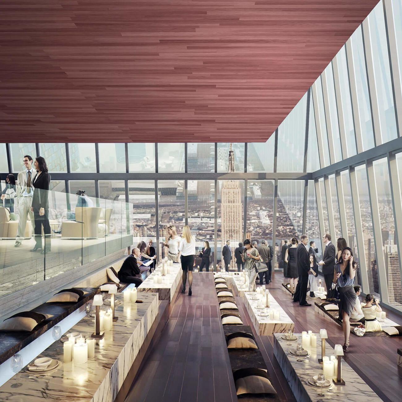 Hudson Yards Observation Deck Lounge Hudson Yards