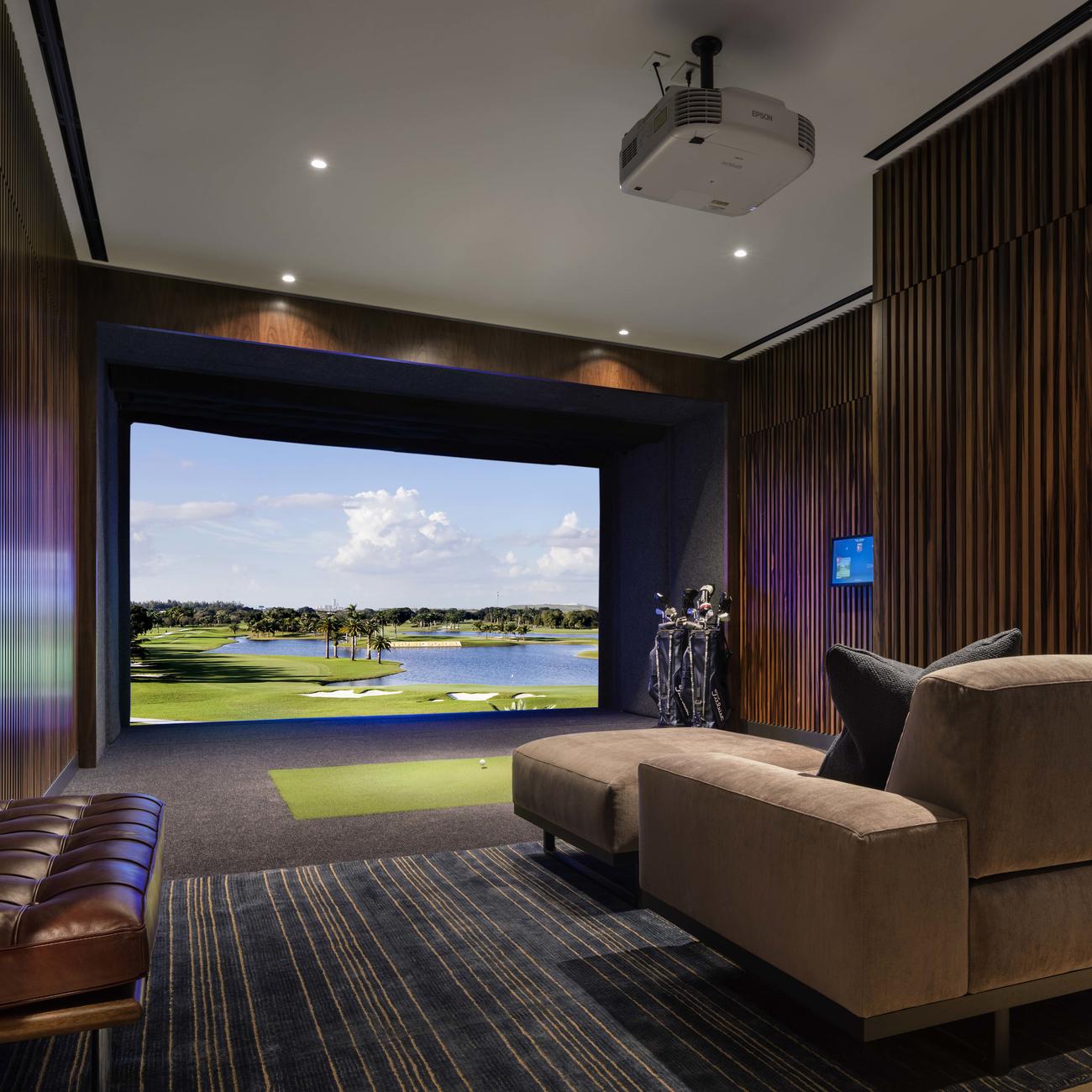 15 Hudson Yards Golf Simulator