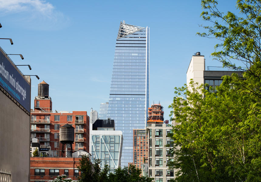 10 Hudson Yards Photo with Trees