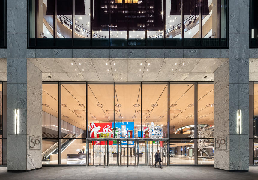 image of 50 Hudson Yards entrance