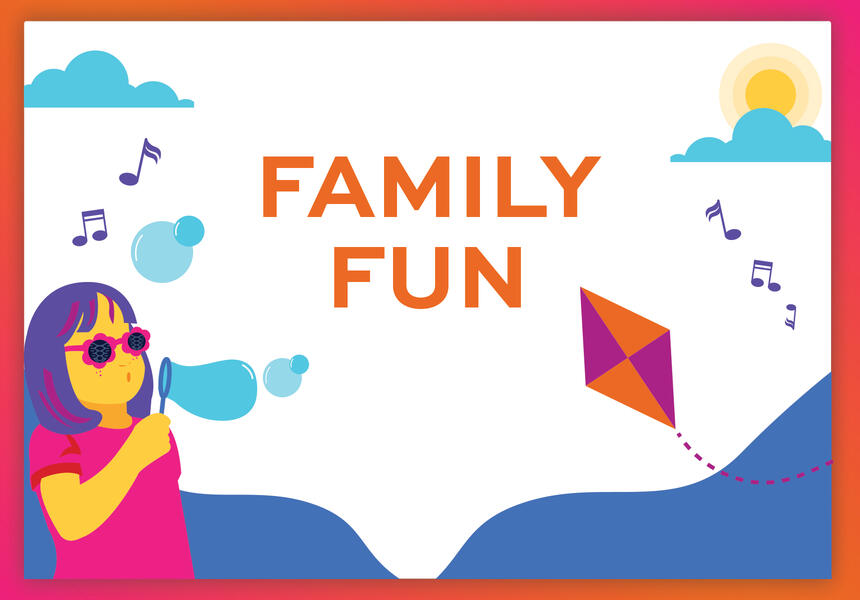 family fun at the backyard at hudson yards