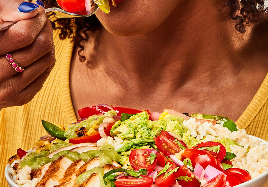 just salad