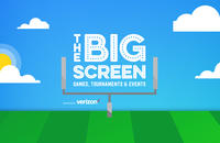 Big Screen powered by Verizon