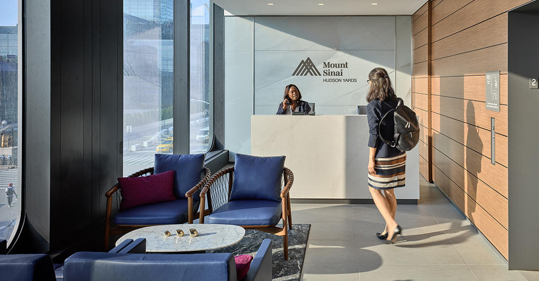 health center lobby