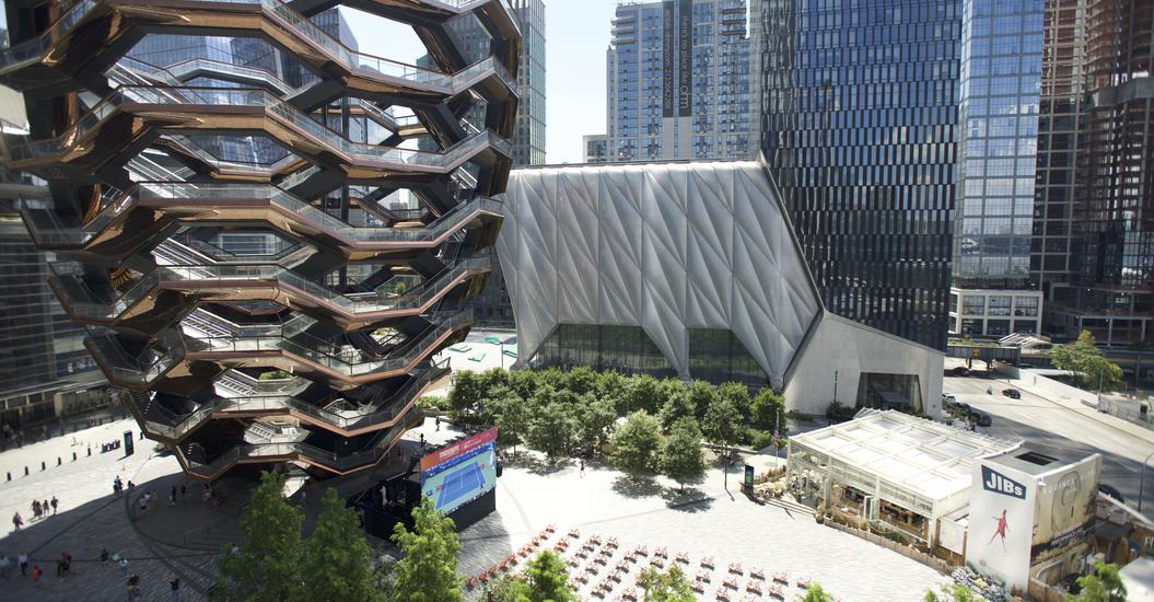 Backyard at Hudson Yards