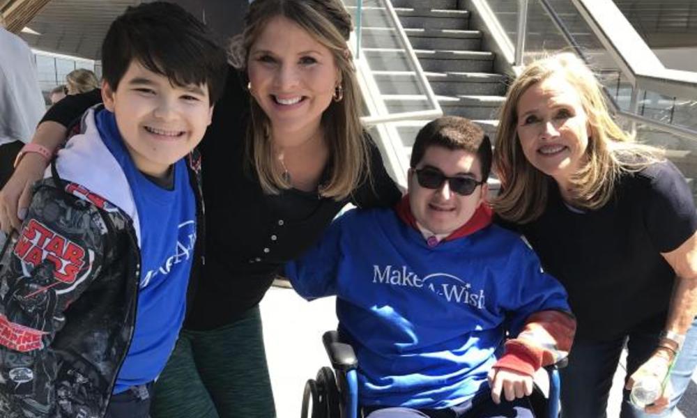 The Today Show Walks Vessel for Make a Wish Foundatioin 
