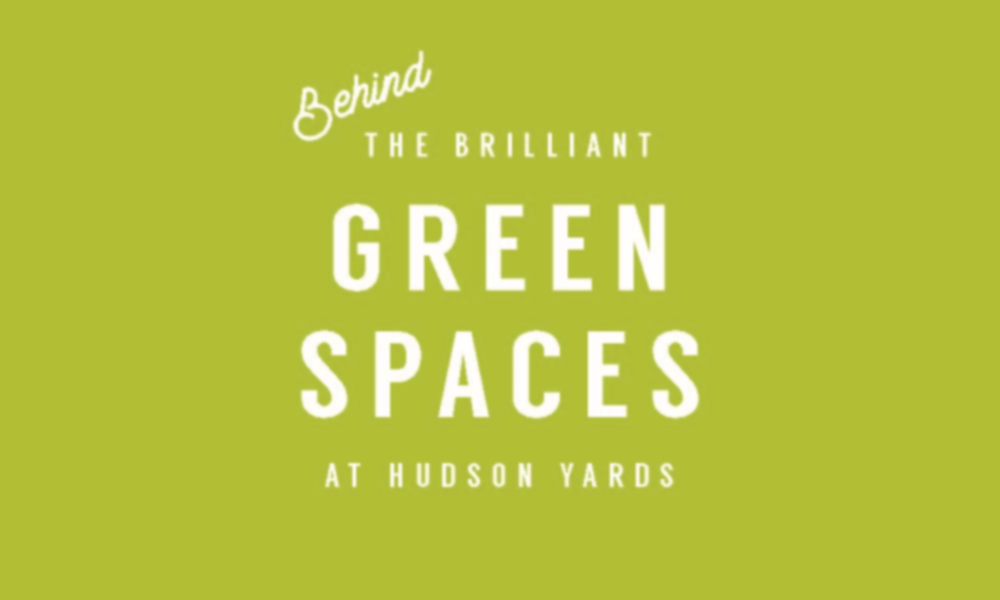 Green Spaces at Hudson Yards