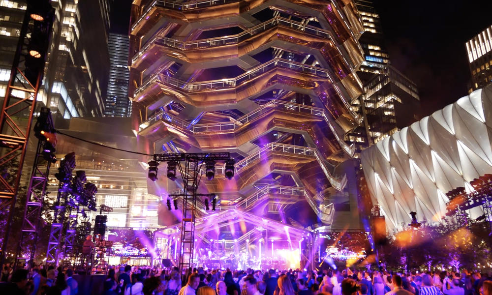 35 Hudson yards Opening Event