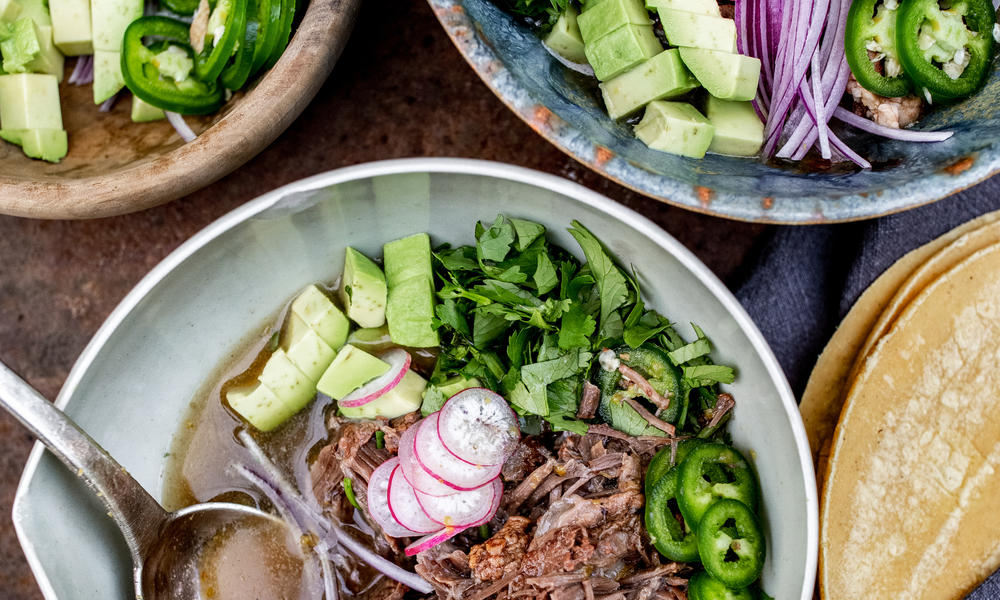 Belcampo braised beef bowl