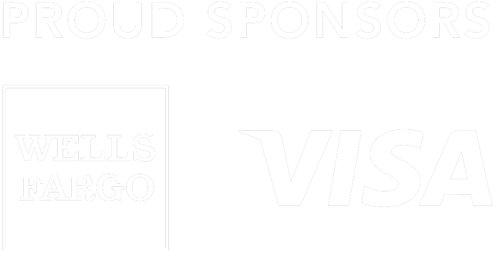 Proud Partners: Wells Fargo & Visa